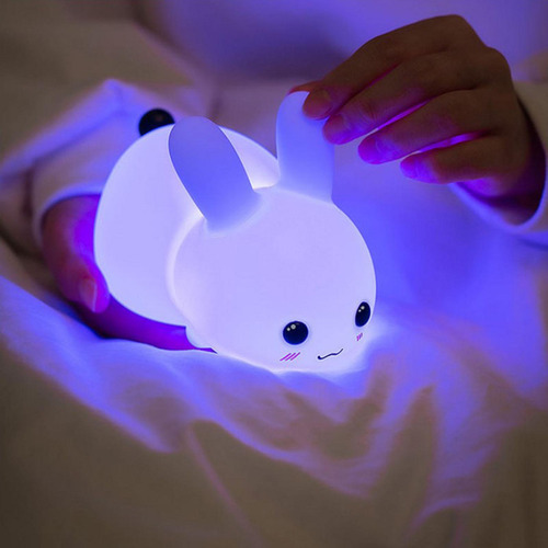 Sensor Táctil En Forma De De Silicona, Luz Nocturna
