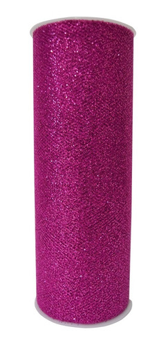 Imagen 1 de 1 de Rollo De Tul Diamantado, Diferentes Colores, 15 Cm X 9.1 M