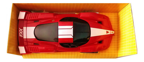 Auto Shell Ferrari Vrooom Fxx 1:38 Mundo She777 Rojo