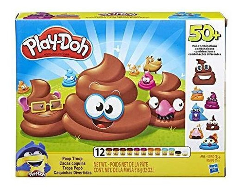 Play-doh Juego De Tropa De Caca Con 12 Latas