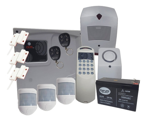 Kit Mediano De Alarma Domiciliaria - Cem