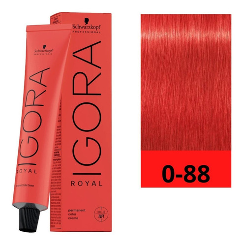 Tinte Igora Royal  0-88 + Agua Oxigenada 