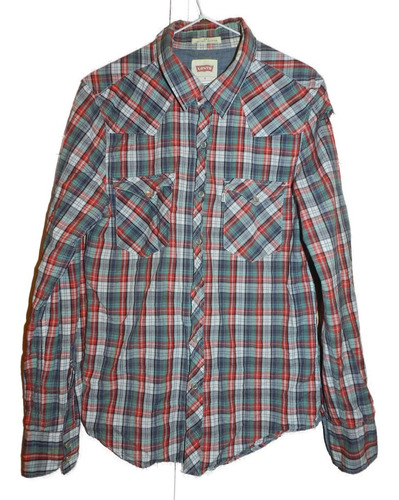 Camisa Levis Hombre Talle S Importada Con Detalle En Hombro 