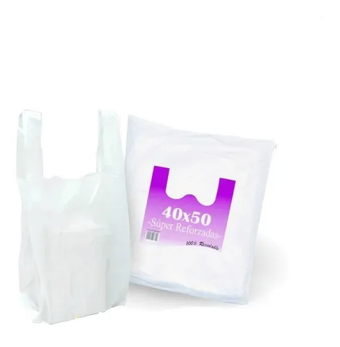 comprar Bolsas Camisetas Por Mayor 40x50 Bulto 20 Reforzada Distri S