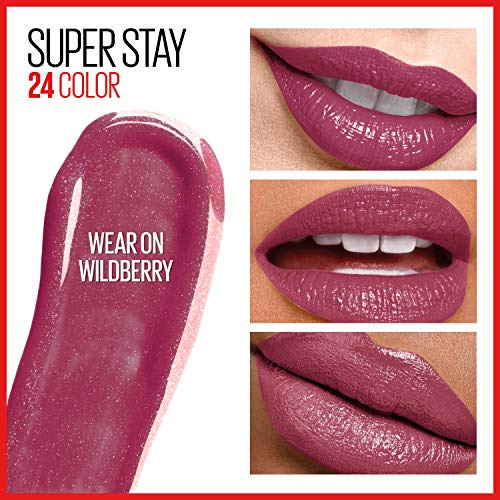 Batom Maybelline Superstay Berry Lips 24h Longwear