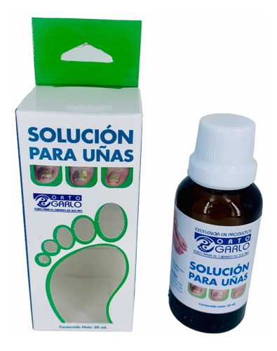 Fungicida Para Uñas Con Hongos Onicomicosis Ortogarlo