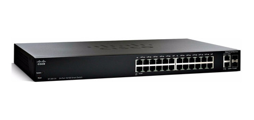 Switch Cisco Sf220 24 Ports 10/100 + 2sfp Semi Adm