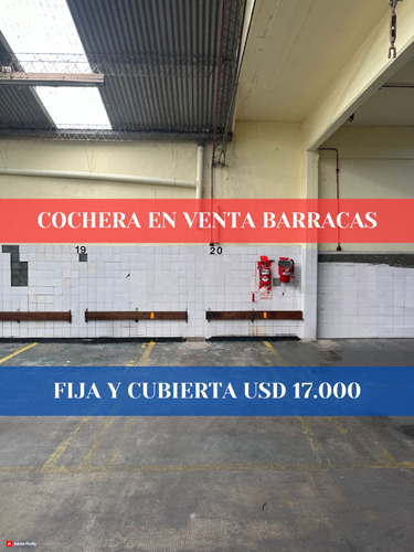 Cochera Fija Y Cubierta En Venta En Barracas