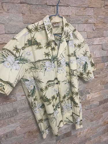 Camisa Hawaiana Original Made In Hawai