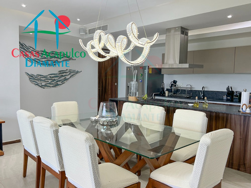 Cad La Isla Emerald I8. Amplio Departamento En Condominio De Playa Con Terraza Y Vista A Las Áreas Comunes