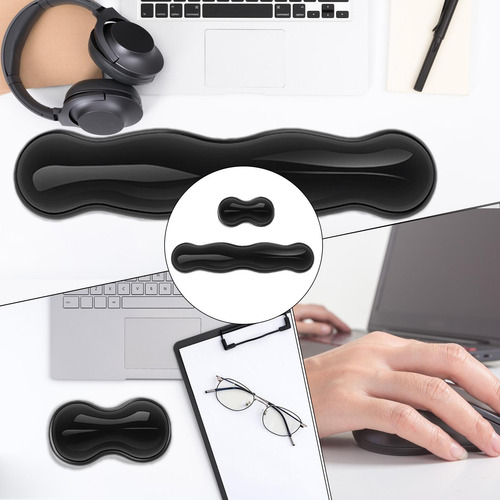 Apoyo Ergonómico Para Teclado Y Mouse Almohadilla