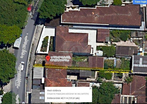 Imagem 1 de 4 de Terreno À Venda, 770 M² Por R$ 2.500.000,00 - Encruzilhada - Santos/sp - Te0259