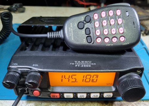 Rádio Yaesu Ft-2900 Vhf 75w Seminovo Completo Funcionando 