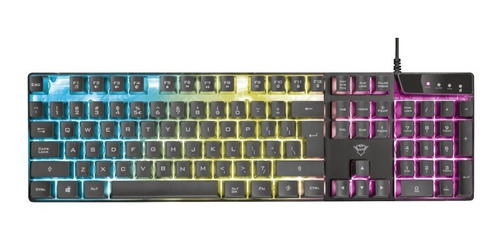 Imagen 5 de 7 de Teclado Gamer Trust Gxt 835 Azor Rgb Retroiluminado Led