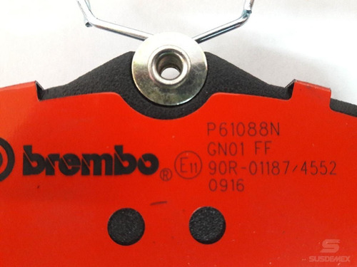 Imagen 4 de 7 de Balatas Brembo (t) Vw Golf Jetta Mk2 Mk3 Mk4 89-06 1.8 2.0 Golf 1.4 15-16