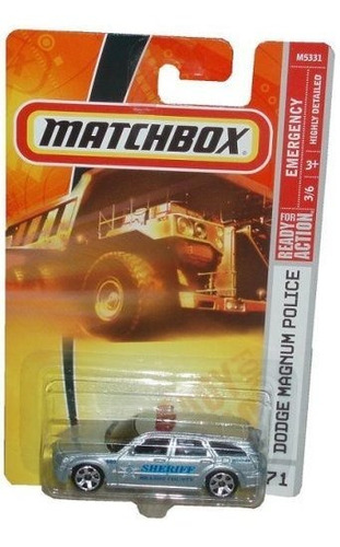Mattel Matchbox 2007 Mbx Vehículo De Emergencia 1:64 Sr64n