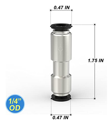 Vlvula De Retencin Unidireccional De Tipo Rpido De 1/4 De Co