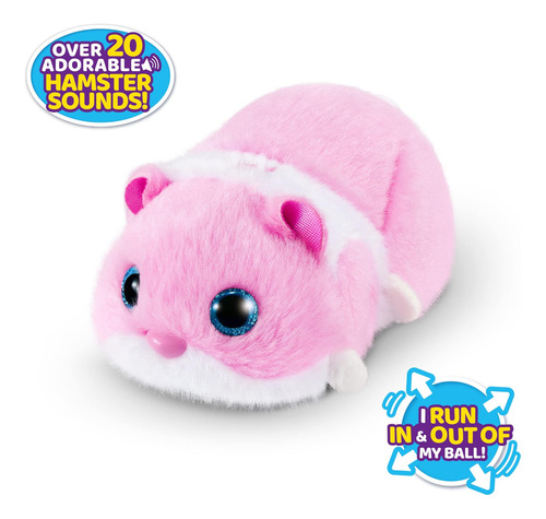 Pets Alive Hamstermania (rosa) De Zuru Hamster, Mascota Elec