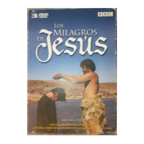 3 Dvds. Los Milagros De Jesús Bbc