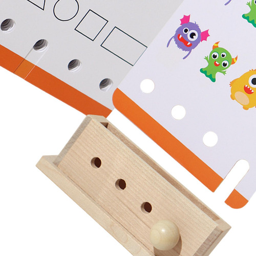 Juguete De Clasificación De Formas, Tarjetas Nivel Simple