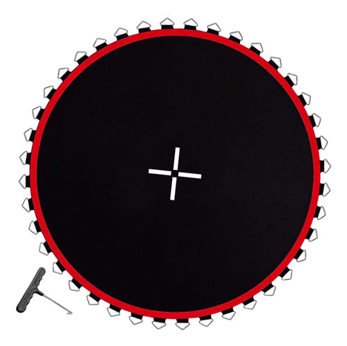 Mat De Reemplazo De Trampolín Equipo Rojo 48 Hebilla
