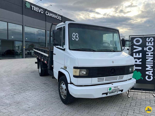 Mb 709 4x2 Carroceria 1993 Branco