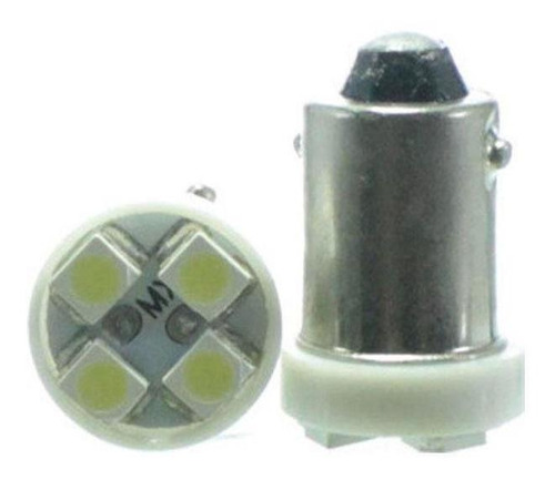 Lâmpada Led Ba9s 12v 4smd1210 Branca Par