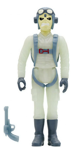 Figura de reacción de Super7 Iron Maiden Wave 1 Pilot Eddie