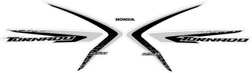 Calcos Honda Xr 250 Tornado Año 2014-2017 Moto Blanca