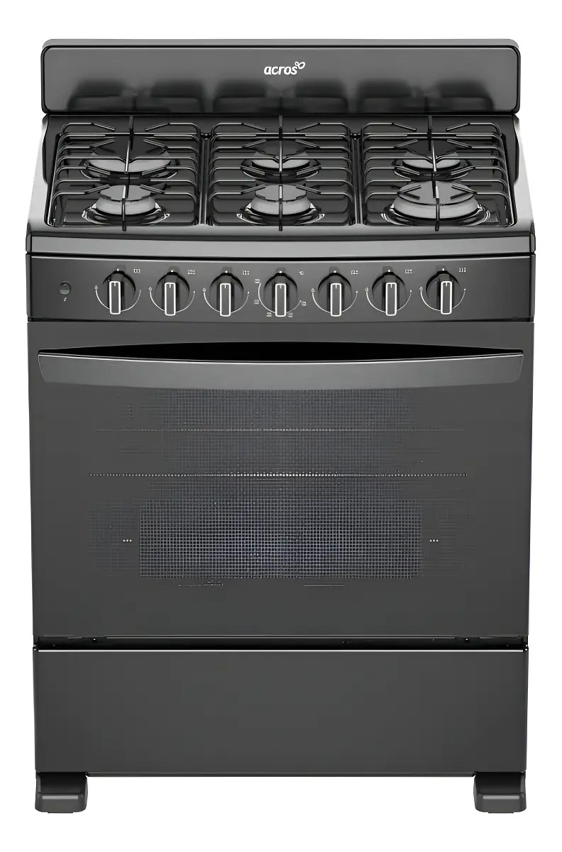 Estufa Al Piso A Gas Acros 30 Negro