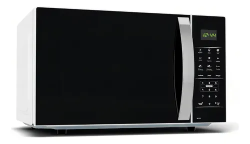Micro-ondas Britânia modelo Bmo38 preto e branco