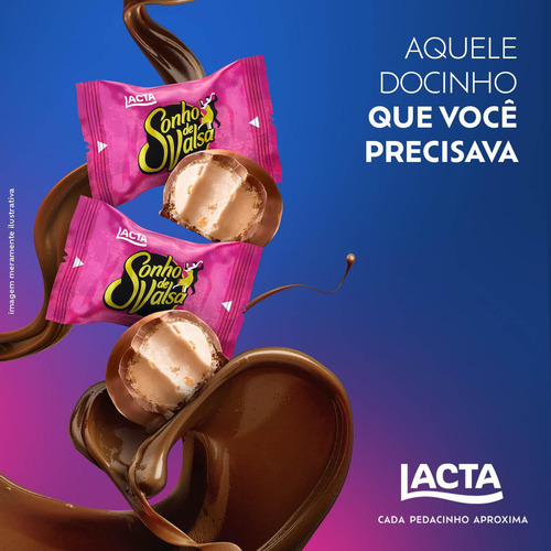 Bombom Lacta Sonho De Valsa Pacote 1kg