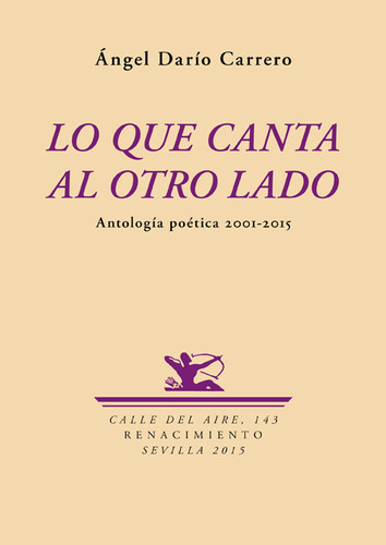 Libro Lo Que Canta Al Otro Lado