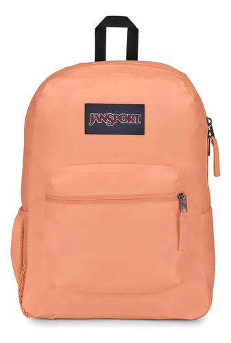 Mochila Jansport Cross Town Color Peach Neon Diseño