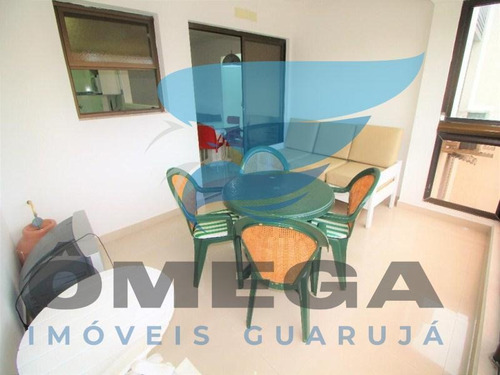 Imagem 4 de 17 de Guarujá Pitangueiras Flat 2 Dormitórios Ar Condicionado Piscina Lazer Completo Manobrista Serviço De Praia Portaria 24 Horas - Fl0011 - 34708972