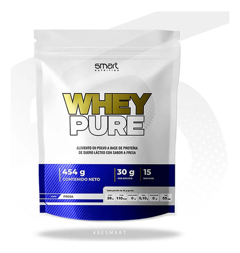 Proteina Whey Pure 1lb Smart