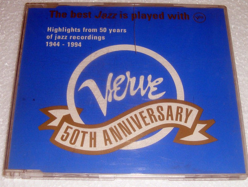 Verve 50th Anniversary Jazz Recordins From 1944-1994 Cd