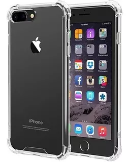 Funda Para iPhone 7 8 Plus Anti Golpes Transparente .