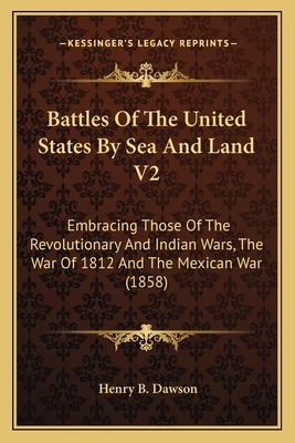 Libro Battles Of The United States By Sea And Land V2: Em...