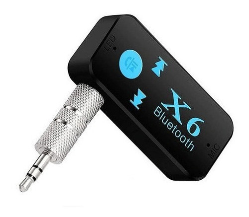 Receptor Bluetooth Auto Audio Usb X6  Puerto Microsd Y Mic