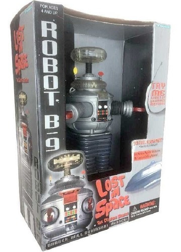 Robot B-9 Series Lost In Space Lost In Space Sound + Light Color Silver