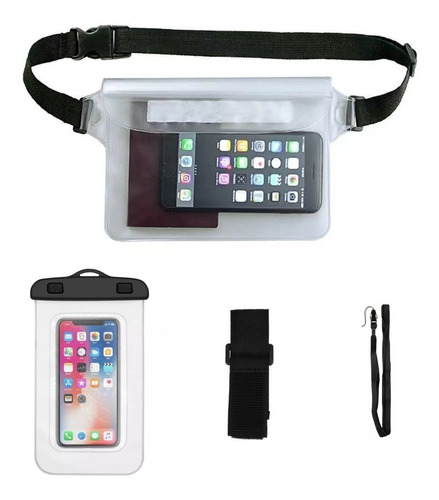 Funda Impermeable De Celular 6.5inch Universal Bolsa Estanca