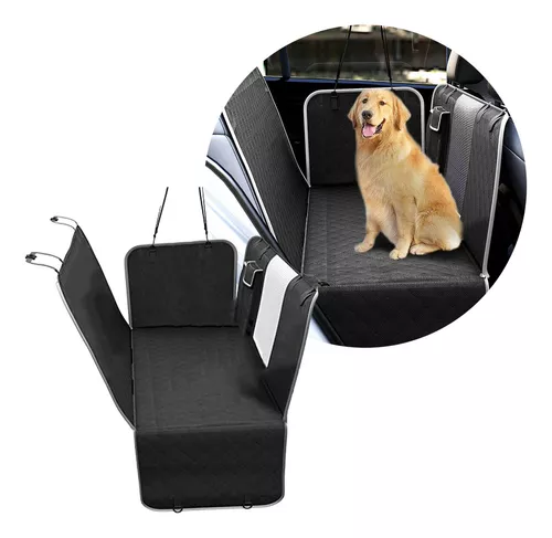 1 pieza Funda perro asiento de coche con lado con solapa de