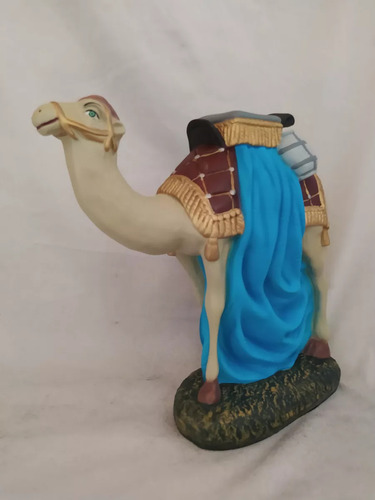 Presepio Camelo 30 Cm Peca Avulsa Cor Pintura A Mão