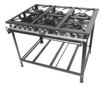 Comprar Fogão Industria Restaurante 6boca Misto Baixapressão Gourmet
