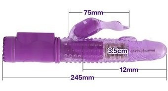 Oferta Vibrador Rotacion Estimulador Clítoris Vaginal Anal