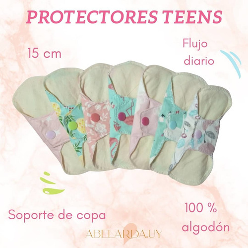 Protectores Teens Ecológicos, Tela 