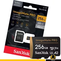 Comprar Sandisk 256gb Imagemate Pro Micro Sd C10 U3 V30 4k Uhd A2