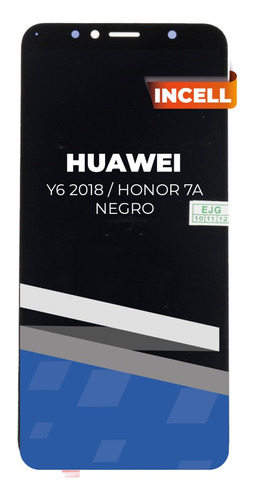 Lcd Para Huawei Y6 2018 , Honor 7a Negro