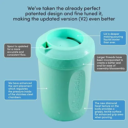 Heladera Con Hielo Patentado Hyperchiller Hc2as, ¡nuevo,